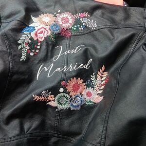 Just married jacket